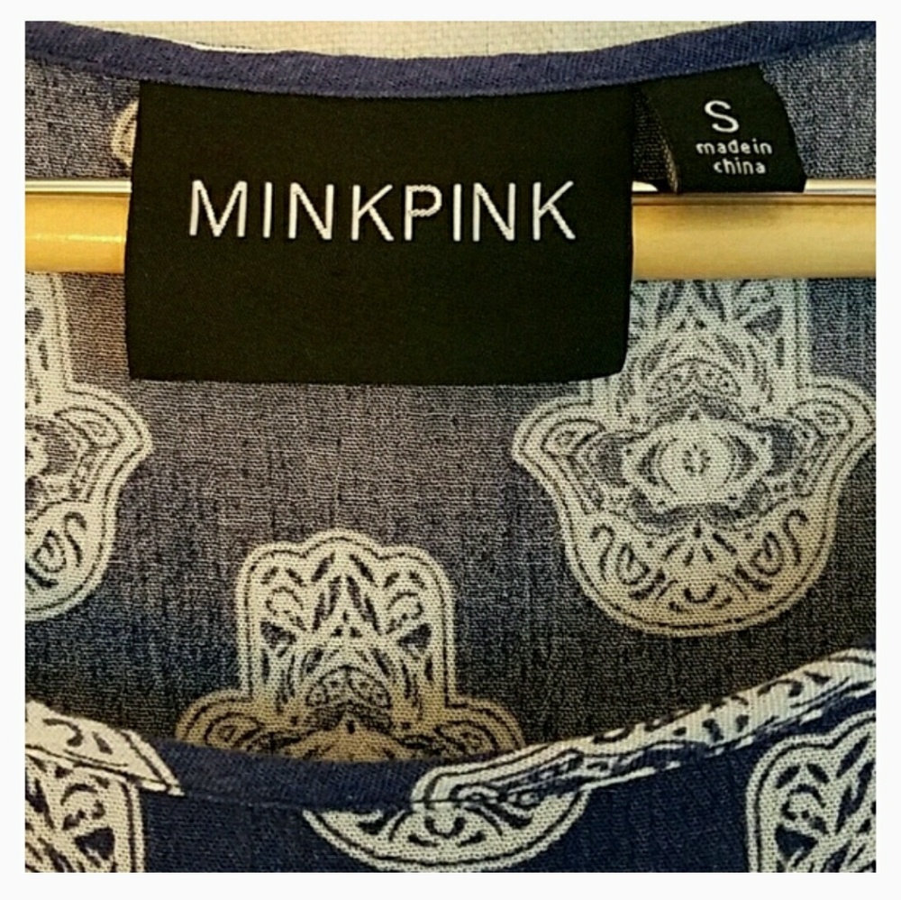 Urban Outfitters Minkpink Helping Hand Smock Dress - Picture 7 of 8